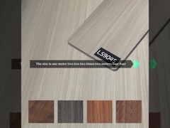 대나무 석탄 섬유 목재 장판 대리석 PVC 벽판 반 정적 열 단열