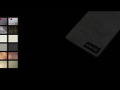 전문 맞춤형 빠른 배달 빛 럭셔리 스타일 대리석 대나무 숯 섬유 목재 베니어