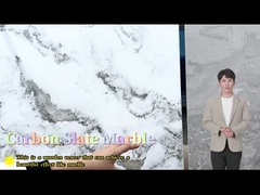 쉽게 설치 대나무 석탄 장식 벽 패널 고품질 대리석 판