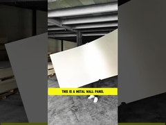 맞춤형 금속 벽 패널 대나무 석탄 벽판 내부 벽 장식 PVC 나무 잎