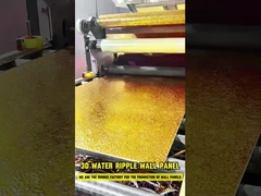 3D 물 파동 벽 패널