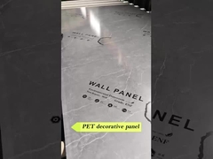 가벼운 PVC 대리석 잎 벽 패널 쉬운 설치 및 DIY 가정 프로젝트