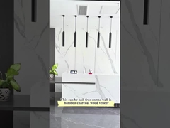 공장 가격 8mm 방수 대리석 대리석 석탄 목재 장단