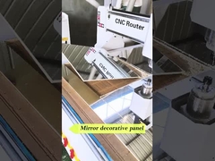 환경 친화적 인 인테리어 대나무 석탄 거울 벽 패널 PVC 거울 나무 포니어