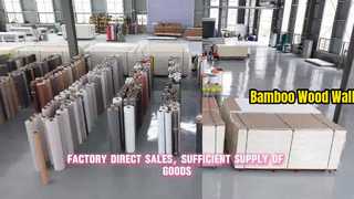 대나무 나무 대리석 벽 패널