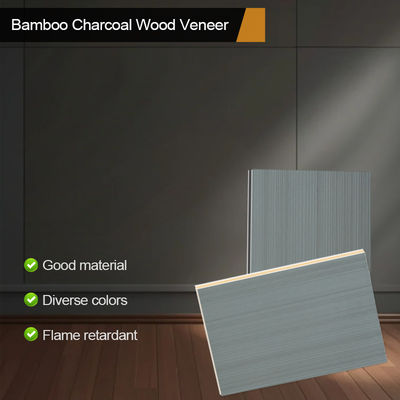 Hot Sell 8mm Bamboo Charcoal Wall Panels PVC Wall Panels Fire-resistant Interior Decoration Materials For Corridor Ceilings