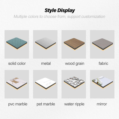 New Trend Bamboo Charcoal Wood Veneer Waterproof And Moisture-proof Interior Decoration Board For Corridor Ceilings