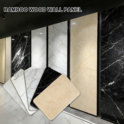 5MM/8MM Carbon Crystal Panel Customized UV Board PVC Marble Sheet Wall Panel for Indoor Decor