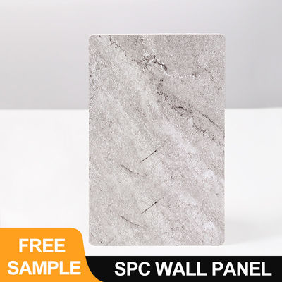 SPC 벽 패널 600*2440*4mm 방수 및 방화 retardant WPC 벽 패널 PVC 대리석 엽판 코팅 내부 장식판