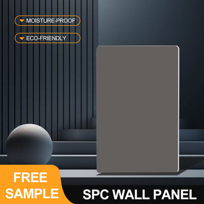 SPC 벽 패널 600*2440*4mm 방수 목재 플라스틱 복합 친환경 매트 대리석 장단 스타일리쉬하고 고급 인테리어 장식 벽 패널 호텔 욕실