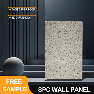 SPC 벽 패널 600*2440*4mm 방수 돌 플라스틱 친환경 무선 대리석 엽 통합 벽 패널 호텔 욕실용 실내 장식