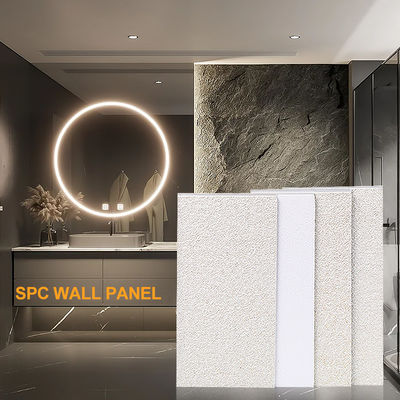 신규 등록: 600x2440x4mm 방수 및 난연 SPC 벽 패널 - 배경 벽용 친환경 인테리어 장식 패널