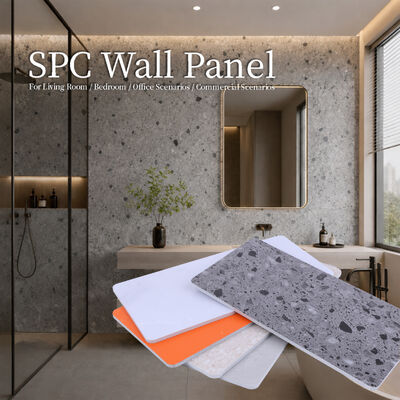 SPC 벽 패널 욕실 보드 대리석 크리스탈 보드 화장실 방수 벽 패널