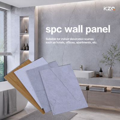 SPC 벽 패널 대리석 잎 욕실 또는 계단용 실내 장식 패널