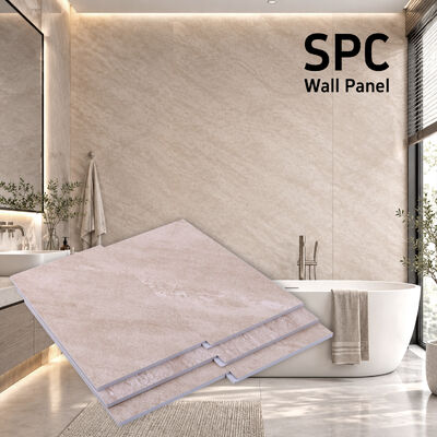도매 OEM ODM SPC 스톤 크리스탈 벽 패널 욕실 벽 패널 가정 장식용